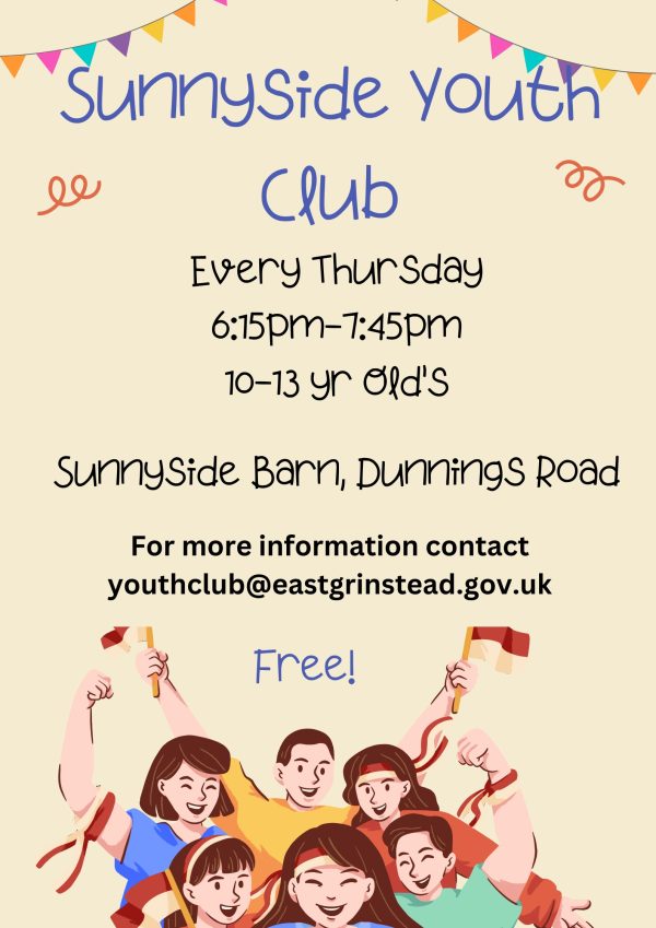 Sunnyside youth club poster